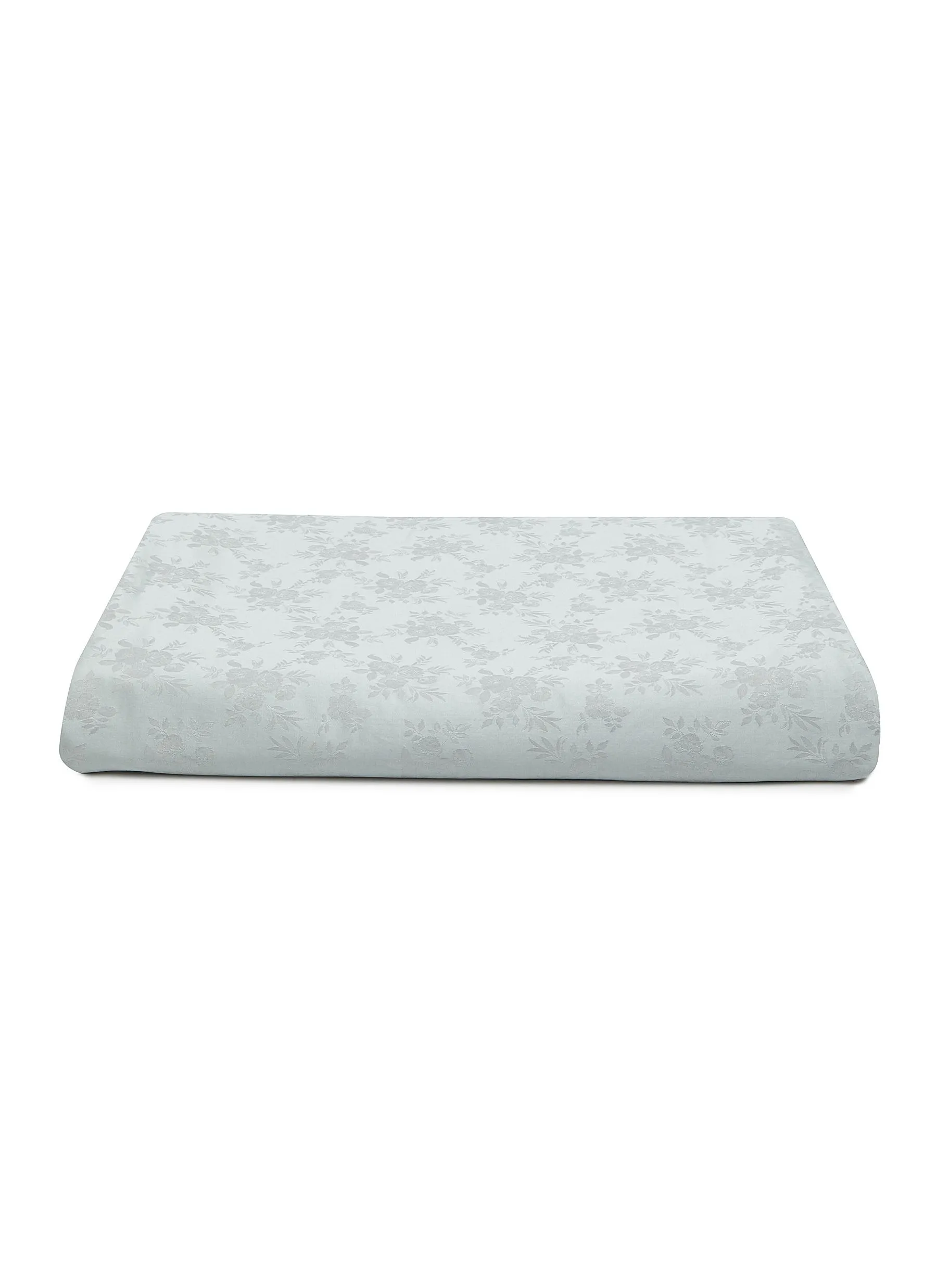 -----------RIVOLTA CARMIGNANI  ---- ------------ ----Roseto Jacquard King Size Duvet Cover — Verde Rugiada --
